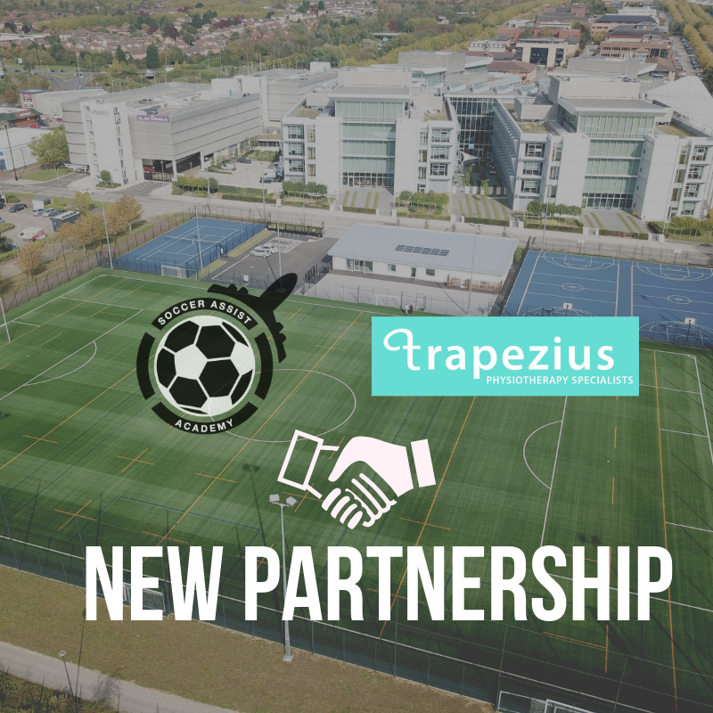 Soccer Assist Academy Signs Partnership with Trapezius Physiotherapy Clinic